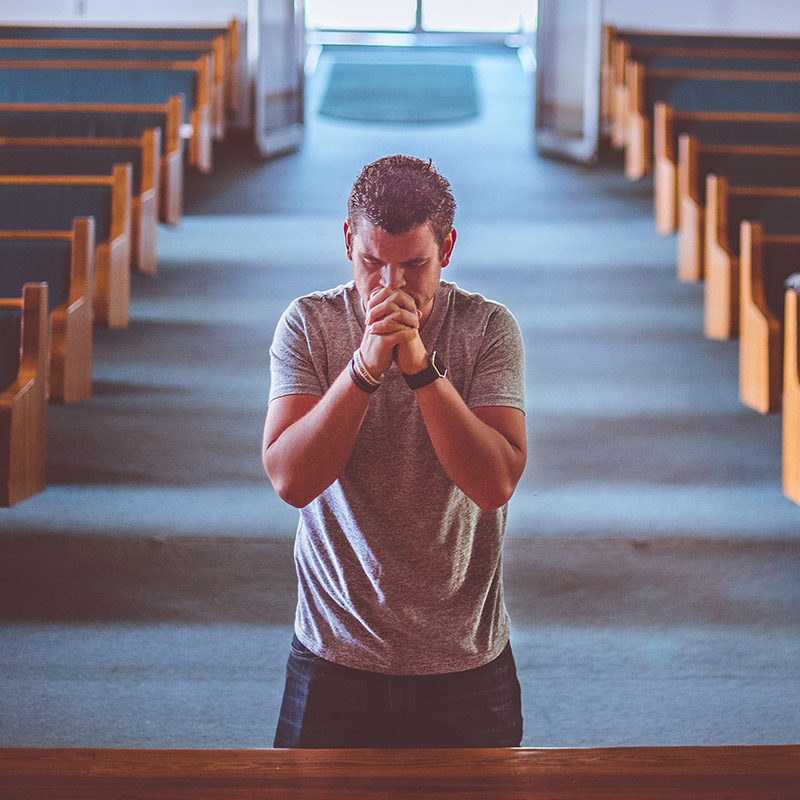 Praying in a Church - CRL Australia