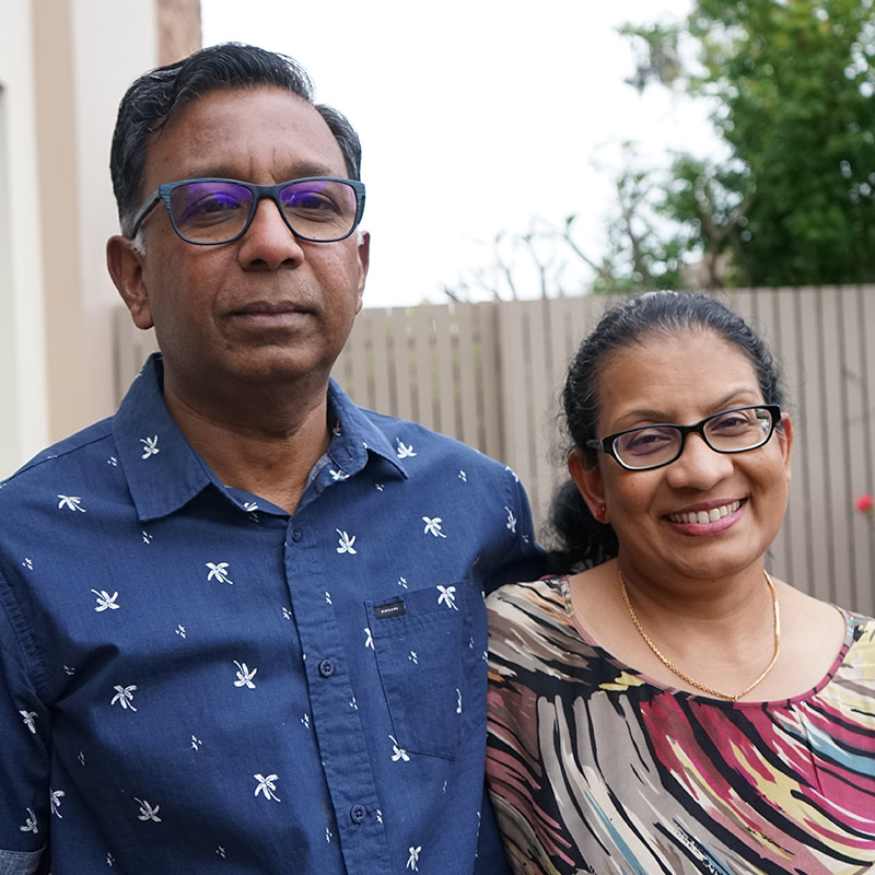 Asela and Sunimalee - Contact person - Stanhope Gardens - CRL Australia