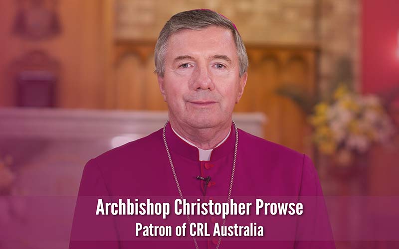 Archbishop Christopher Prowse - Patron - CRL Australia