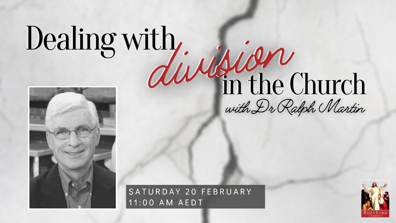 Dealing with Division in the Church