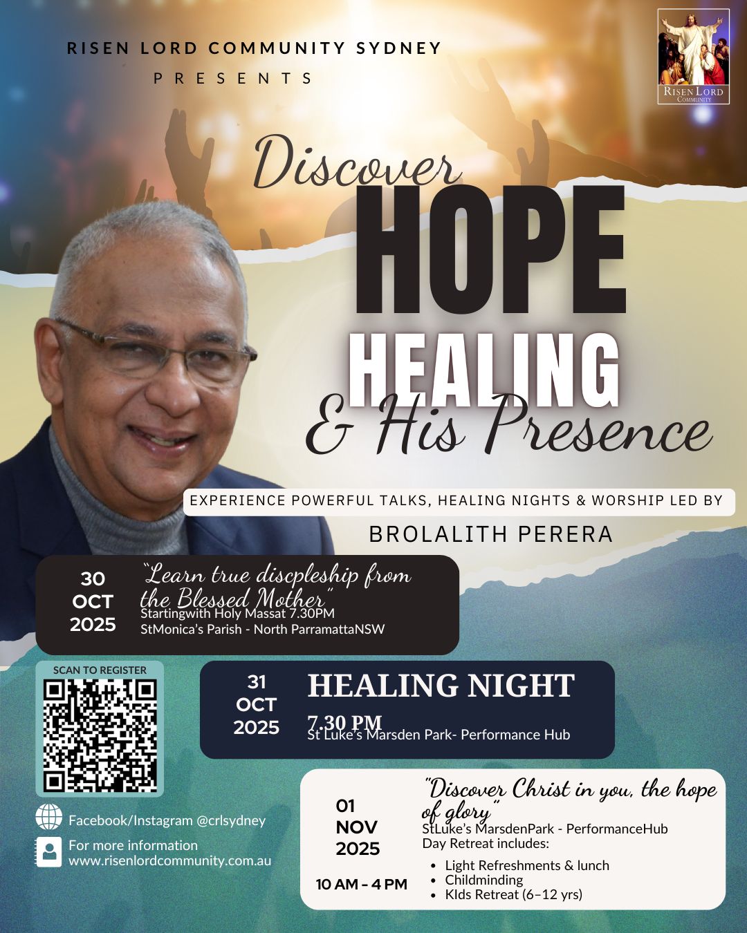 Discover Christ in you The Hope of Glory Sydney
