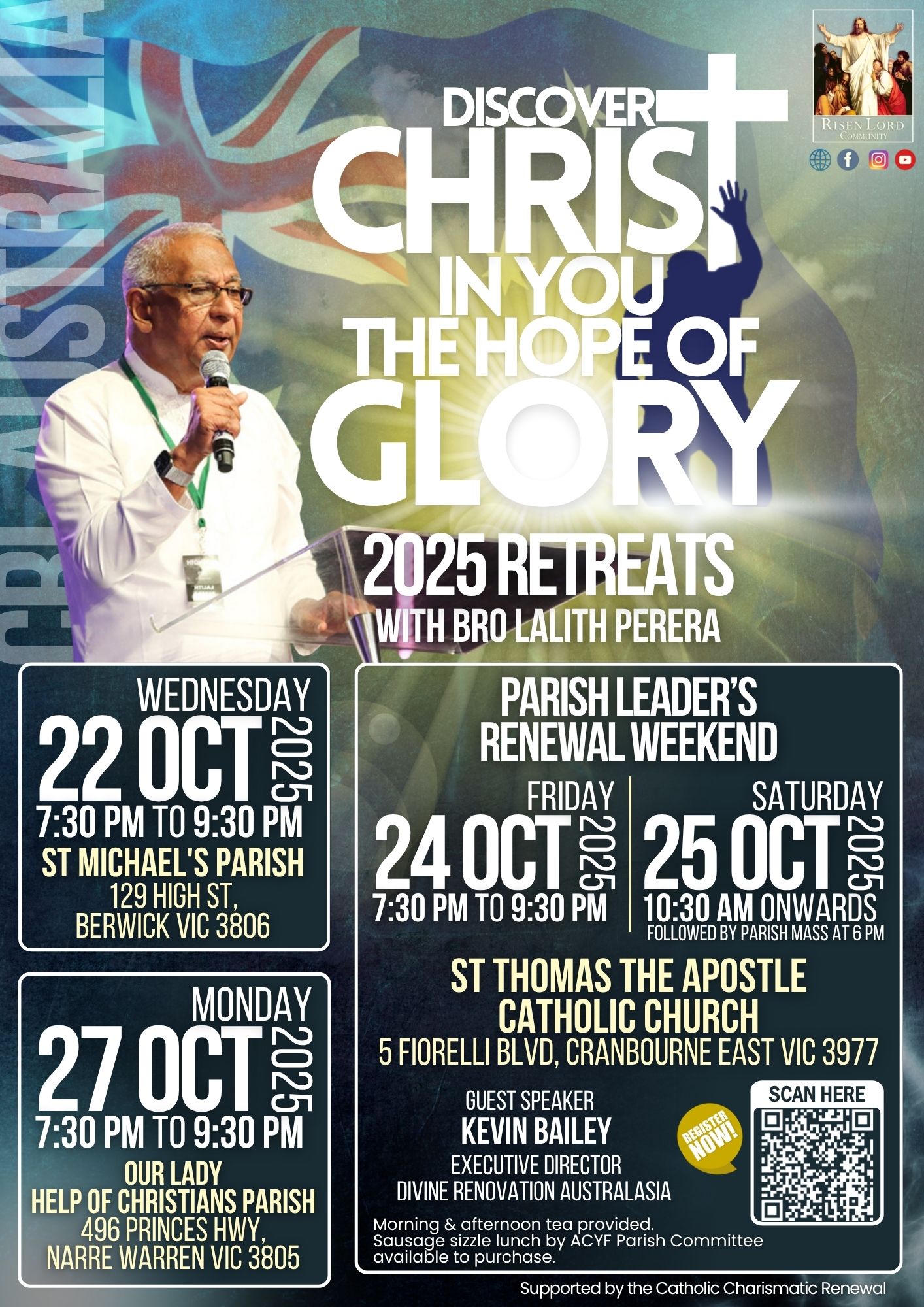 Discover Christ in you The Hope of Glory Melbourne